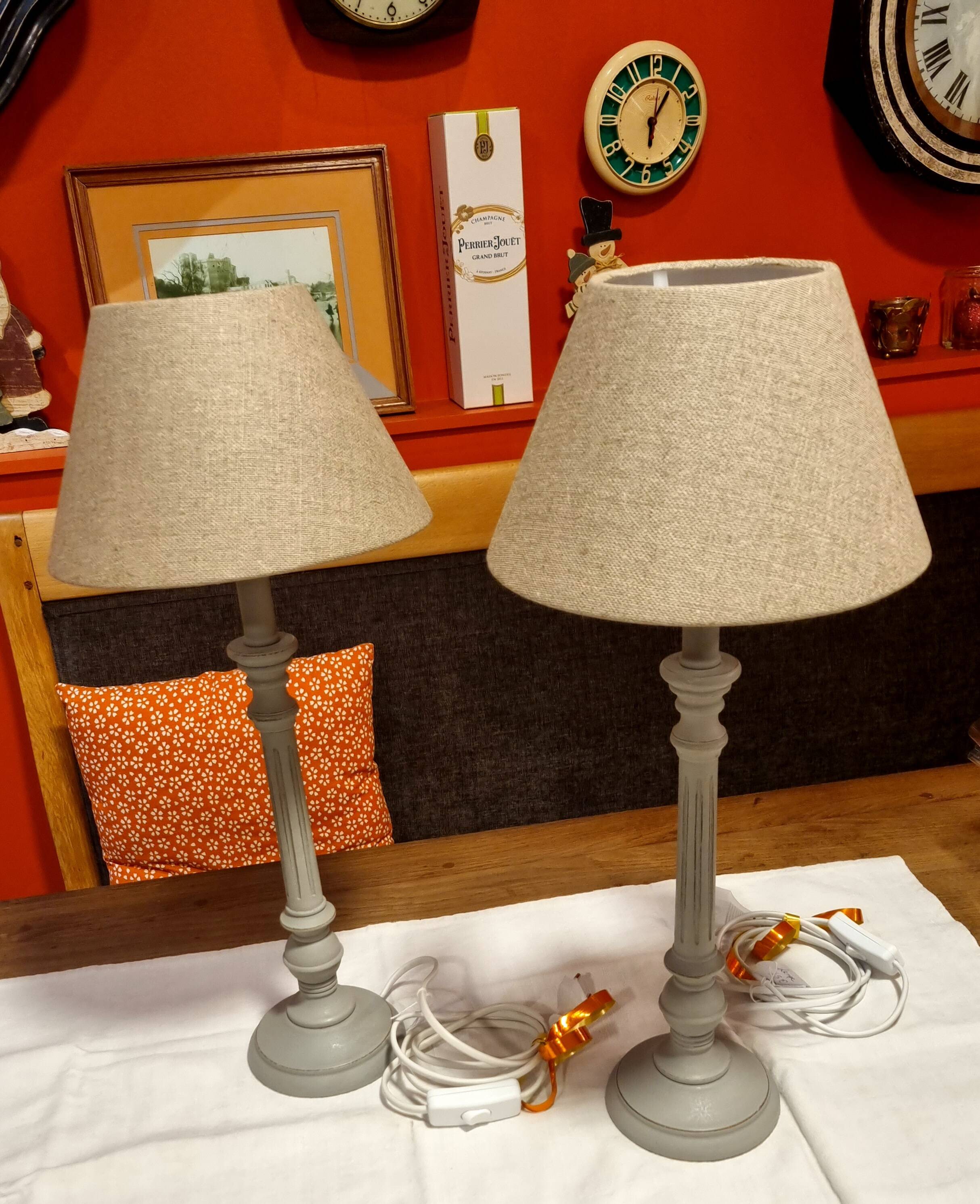 Pair of lamps