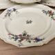Set of 4 porcelain dessert plates