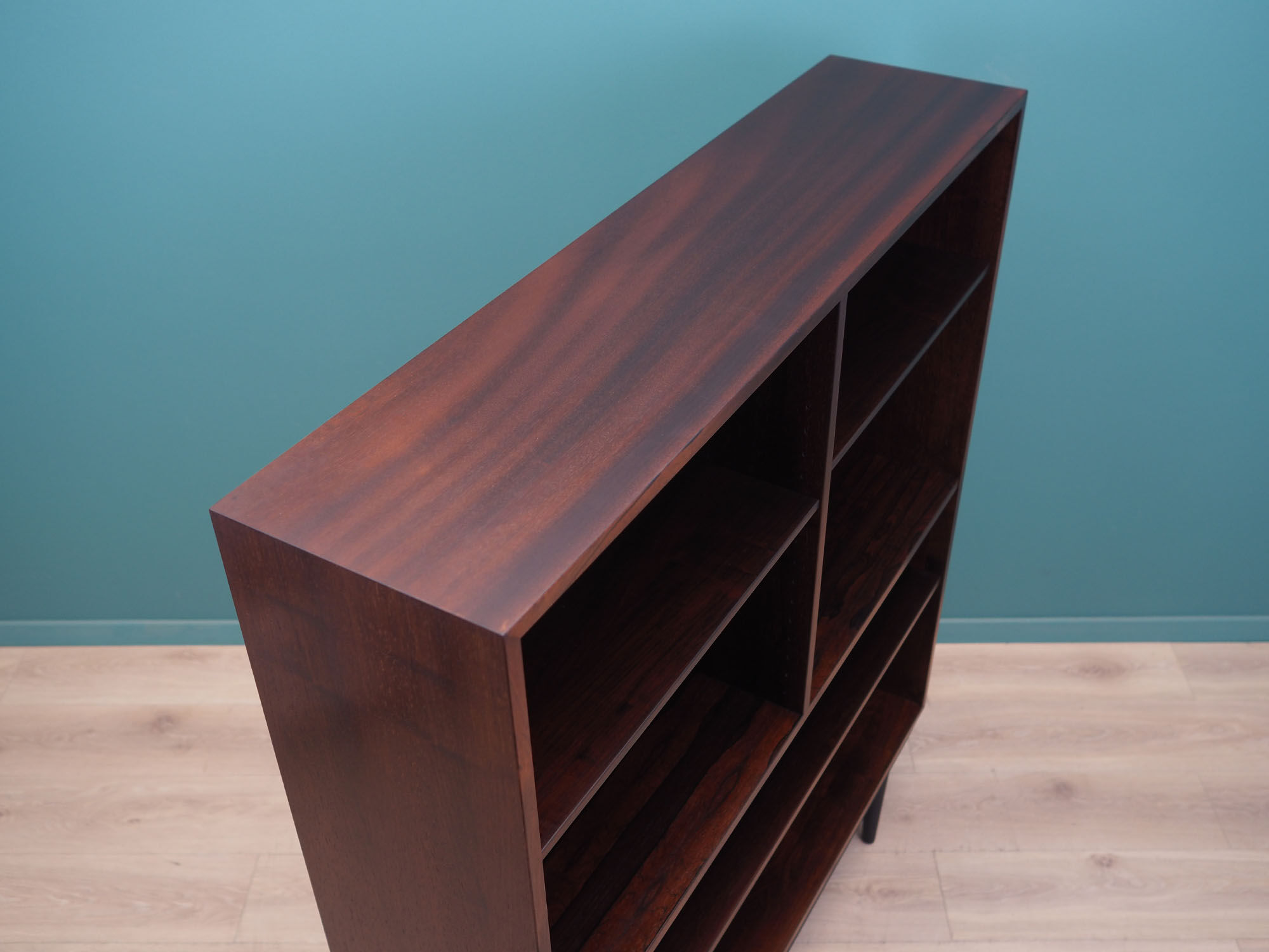 Rosewood bookcase, Danish design, 1960s, manufactured by Omann Jun