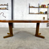 Vero meal table in vintage walnut 1960
