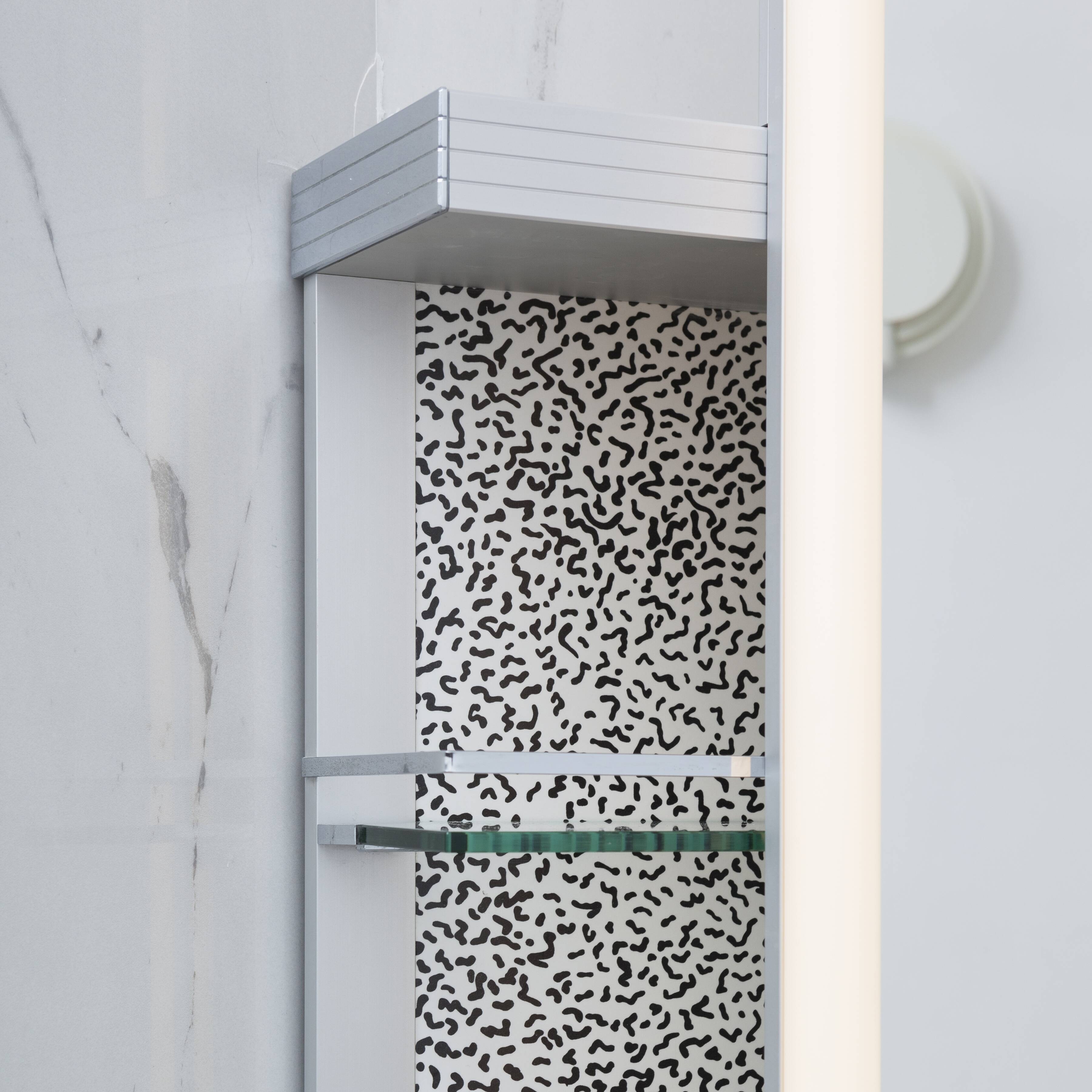 Wardrobe bathroom with light designed by Ettore Sottsass for Sottsass Associaiti