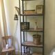 Industrial wood and iron shelf