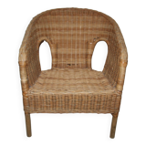 Petit fauteuil en rotin Chaise d'enfant Poupée