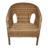 Petit fauteuil en rotin Chaise d'enfant Poupée