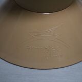 Set of two Armelec 92 beige workshop lamps 1950