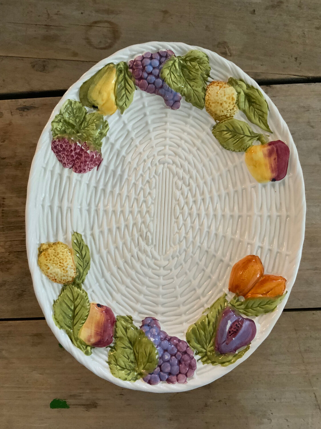 Oval flat slip Selency w Monoprix Croisé Laroche