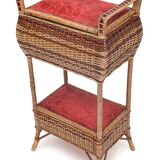 Ensemble de rangement en osier