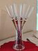 Champagne flutes in their vase