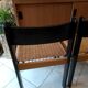 Ensemble de 4 chaises scandinave en corde