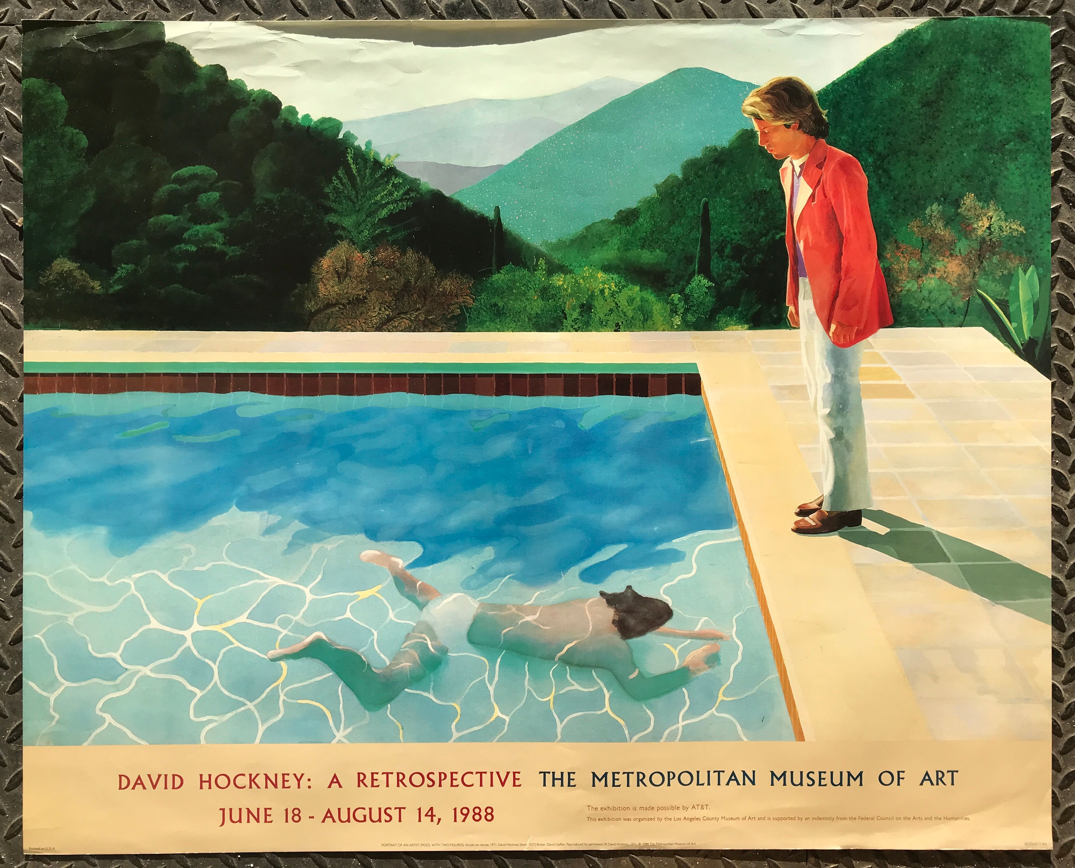 HOCKNEY POSTERS
ハードカバー Hockney Paints the Stage (1985) (Exhibition Poster