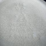 Vase œuf Art déco en céramique craquelée Orchies, 1930