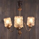 Lustre vintage brocante plafonnier