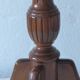Oval pedestal table