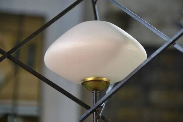 Minimalist 1960s pendant light