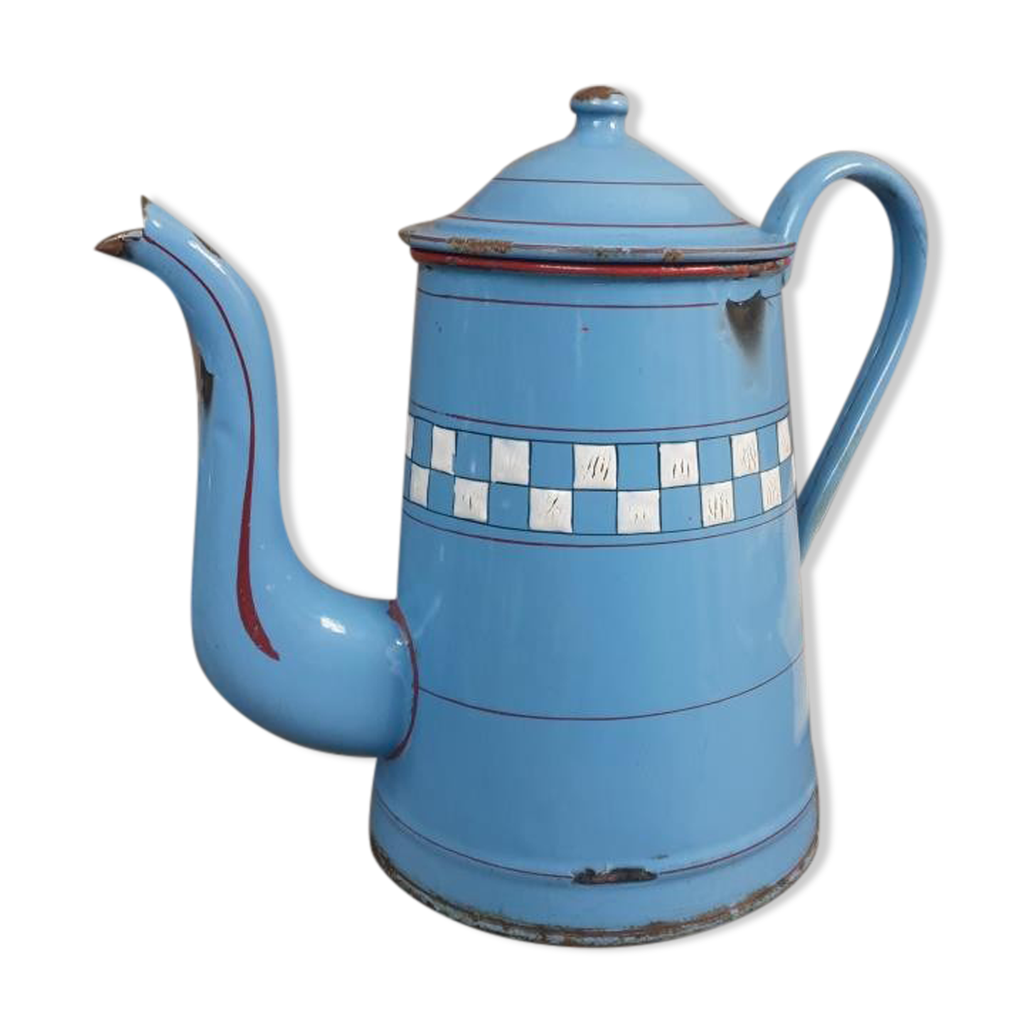 Antique enamelled coffee maker - Kitchen decoration