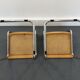 Pair chairs design Marcel Breuer, Italy, 1980