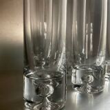 Kosta Boda "Pee" Glasses Set of 6 by WalterHickman 70s