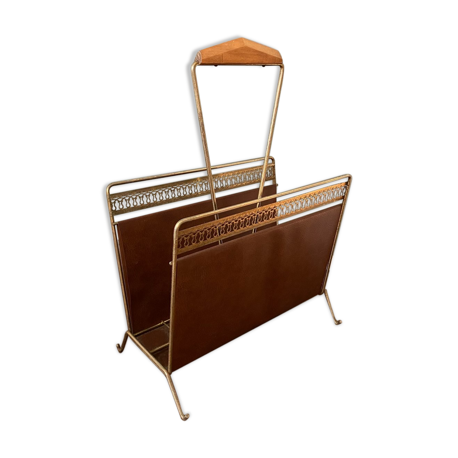 Vintage magazine holders 1970s