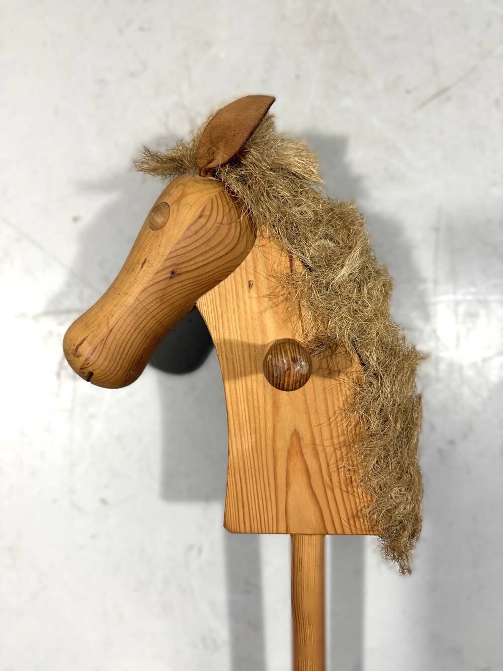Danish pine hobby horse 1970’s