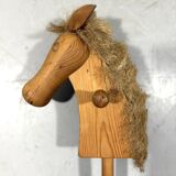 Danish pine hobby horse 1970’s