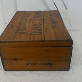 Storage box, wooden, vintage