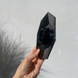 4 black egg cups 1970