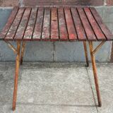 Foldable garden table 60s
