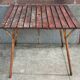Table de jardin pliable années 60