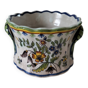 Petit cache-pot en faïence