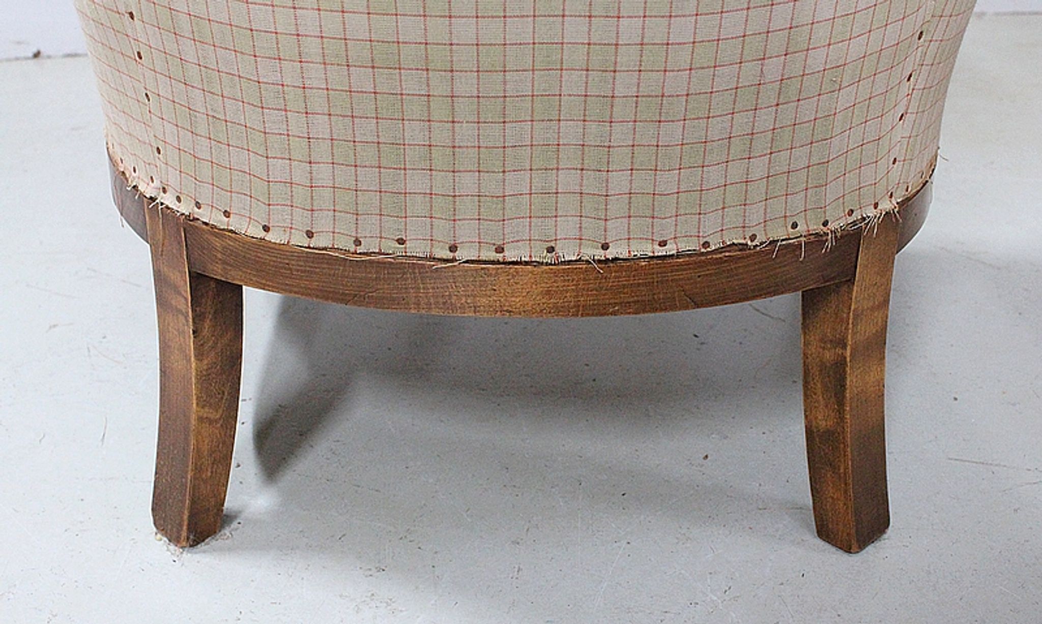 Mahogany armchair, Art Deco 1930