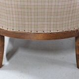Mahogany armchair, Art Deco 1930