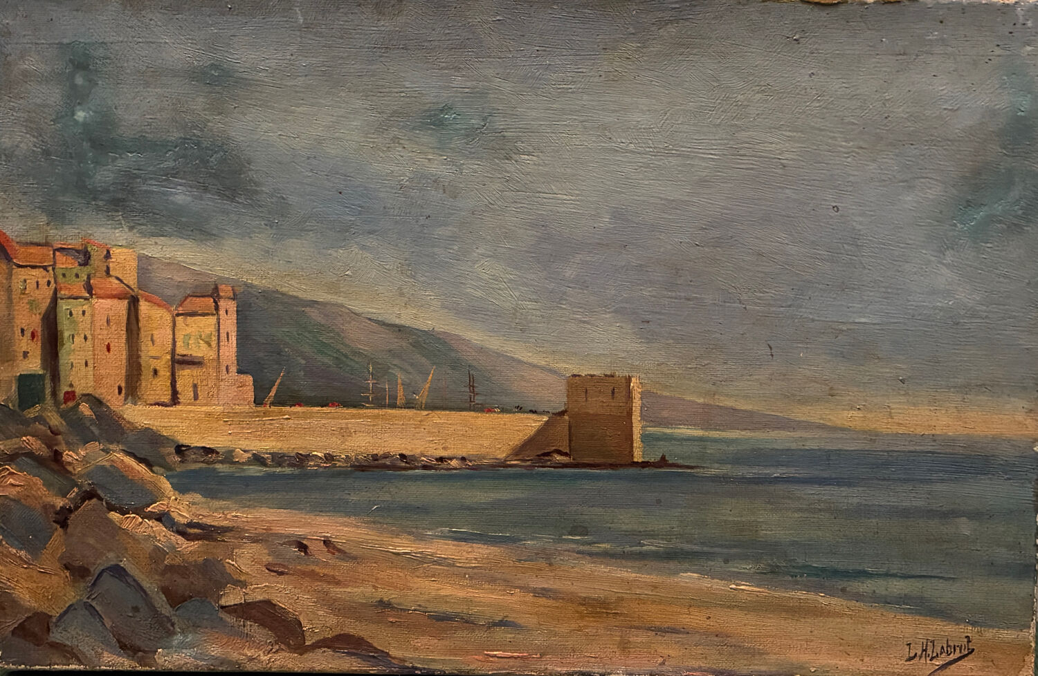 View of Collioure, 1955