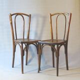 Two wooden chairs, Type 56 in the Thonet catalogue, circa 1920