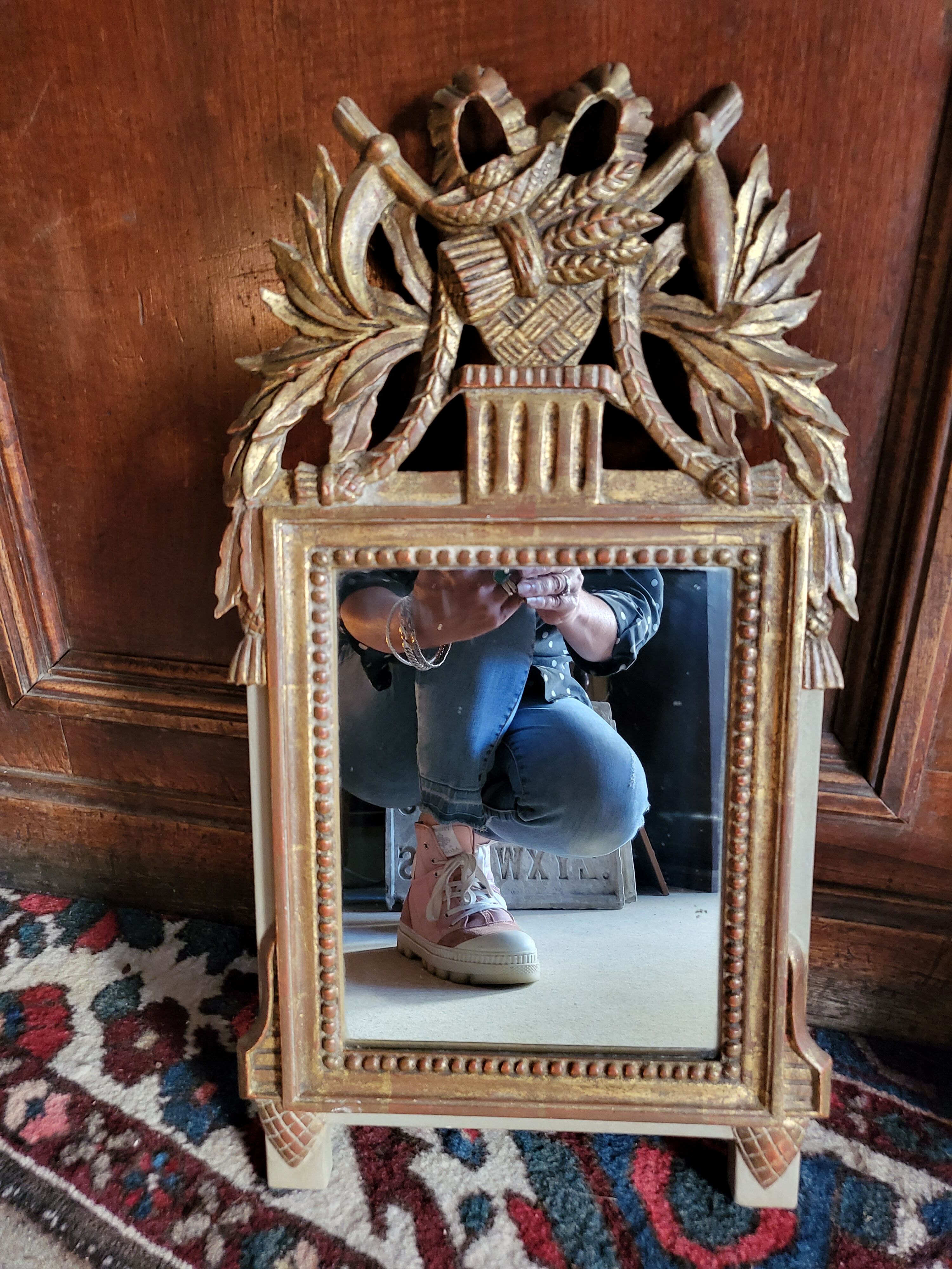 Louis XVI style mirror