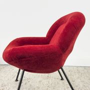 Red loungers by Fritz Neth for Correcta, 1950s, set of 2