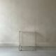 Designer plexiglass bookcase, Les Invisibles Marais International 70's