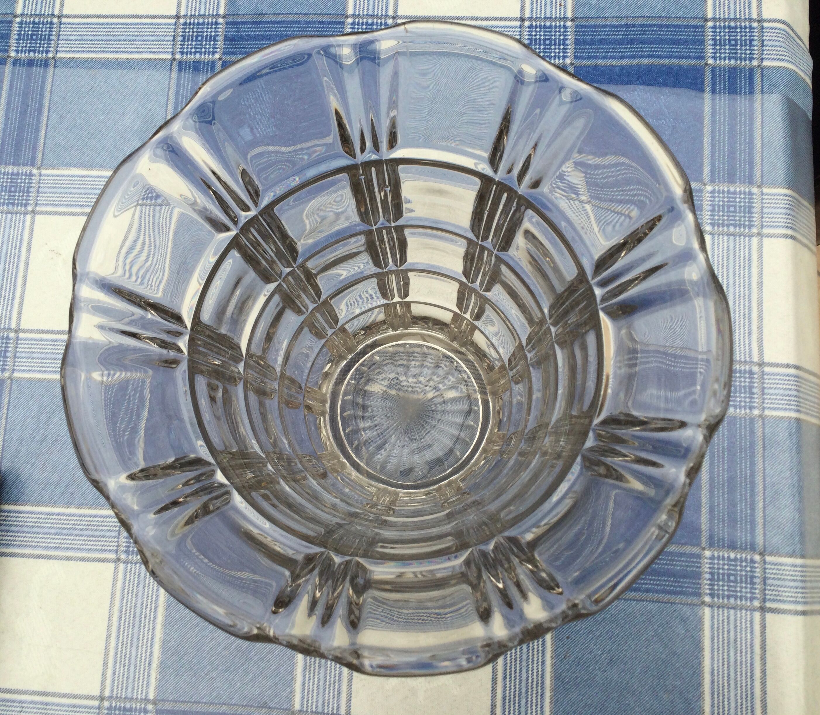 Crystal vase 60s/70s