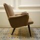 lot of 5 chairs Danish 50/60s Arno Votteler Knoll