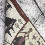 Swedish flat weave rug 1950