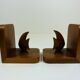 Teak book ends fishes 1960’s