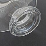 Crystal design whiskey decanter