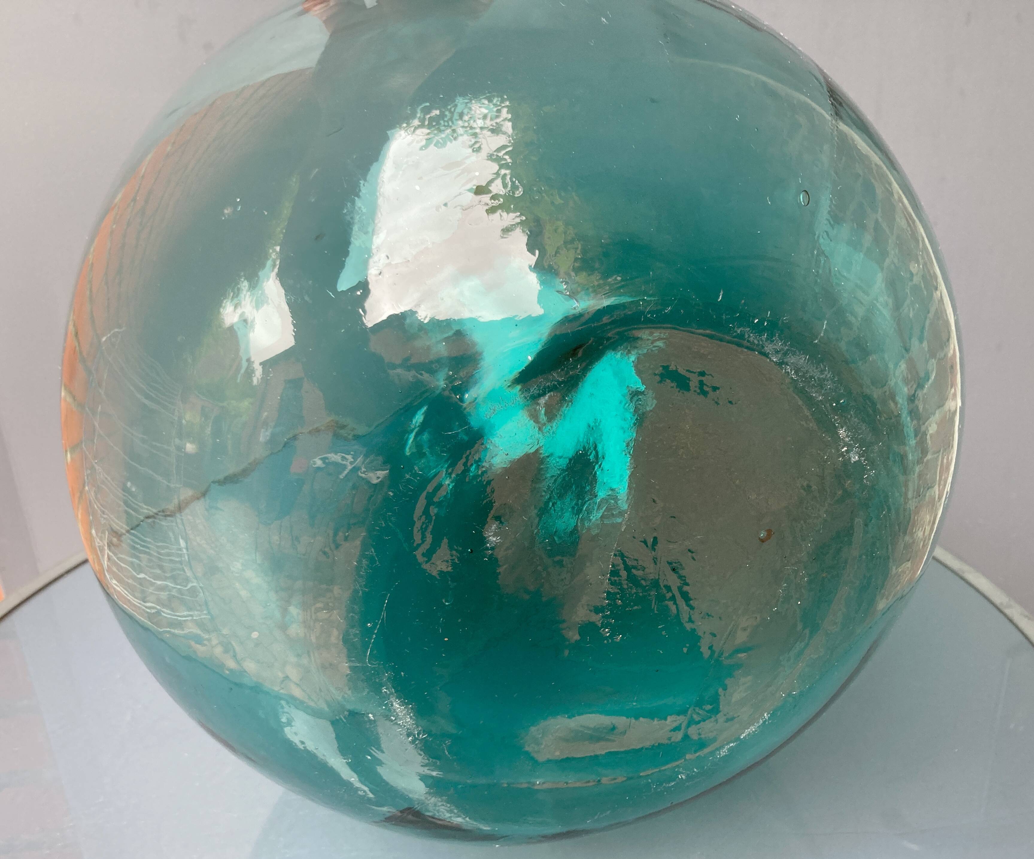 Dame jeanne turquoise