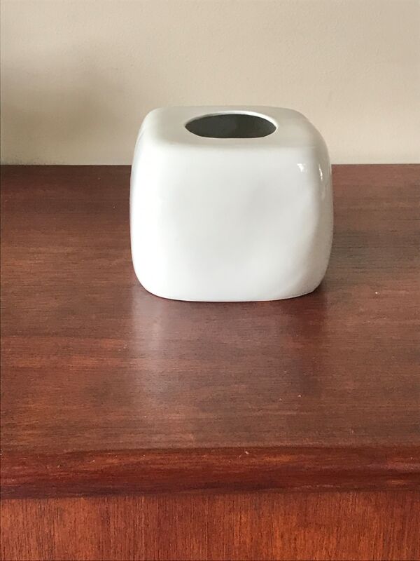 Vase porcelaine virebent pierre lebe design annees 79