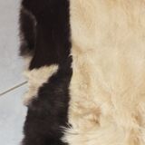 Rectangular cow hide rug 149x84cm