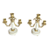 Pair of bronze and marble candelabra, France, 19th century