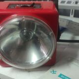 Vintage Red Varta lamp