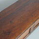 Antique french rustic farmhouse fruitwood & oak side table