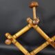 Former Coat Carrier / Wooden Wall Carrier Saon Bamboo Adjustable