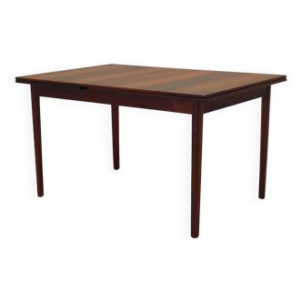 Rosewood table, Danish design, 1970s, production: Denmark