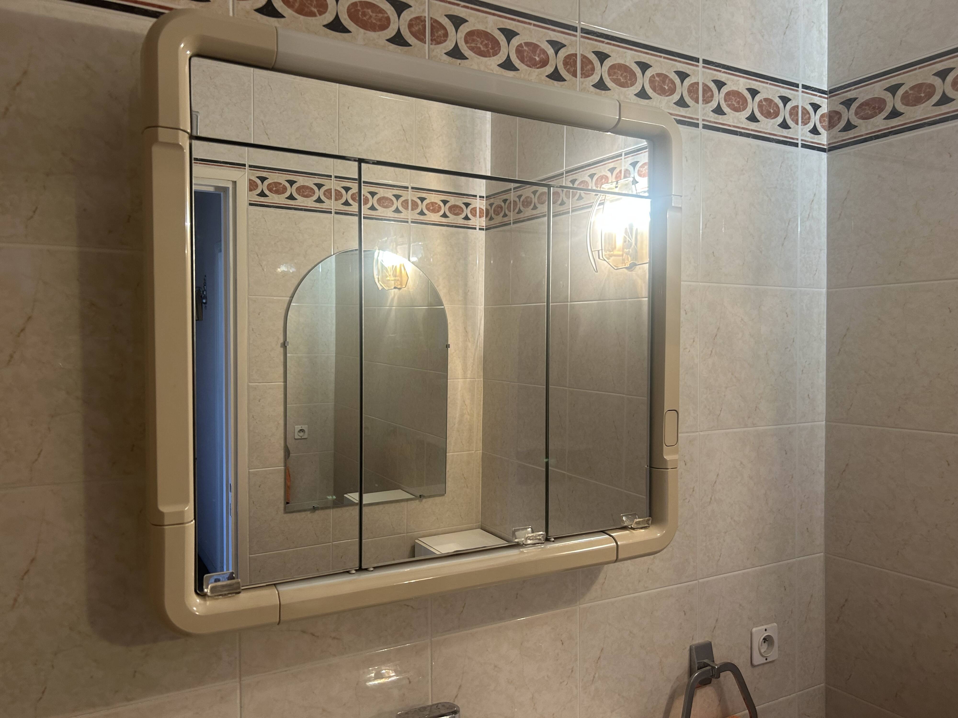 Allibert wall-mounted bathroom cabinet